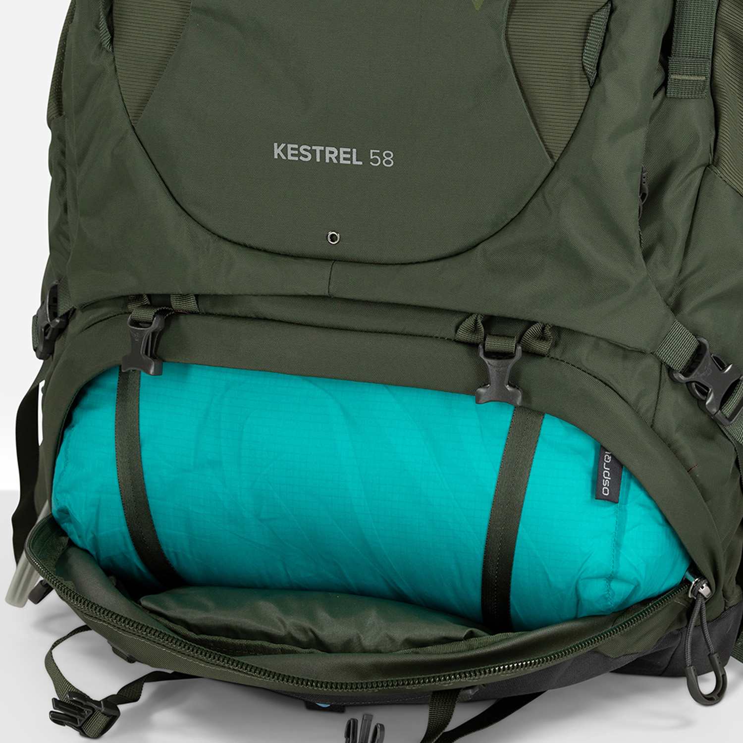 Osprey Kestrel 58 - Bonsai green