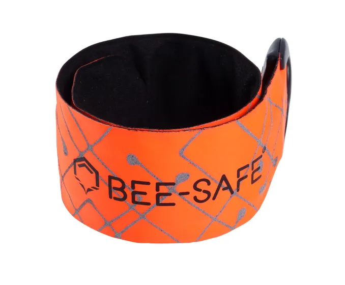 Bee Safe Led Click Band USB Oranje