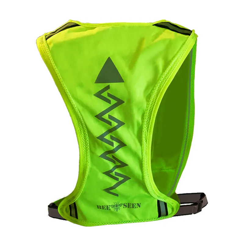 Bee Safe Led Vest USB Lime