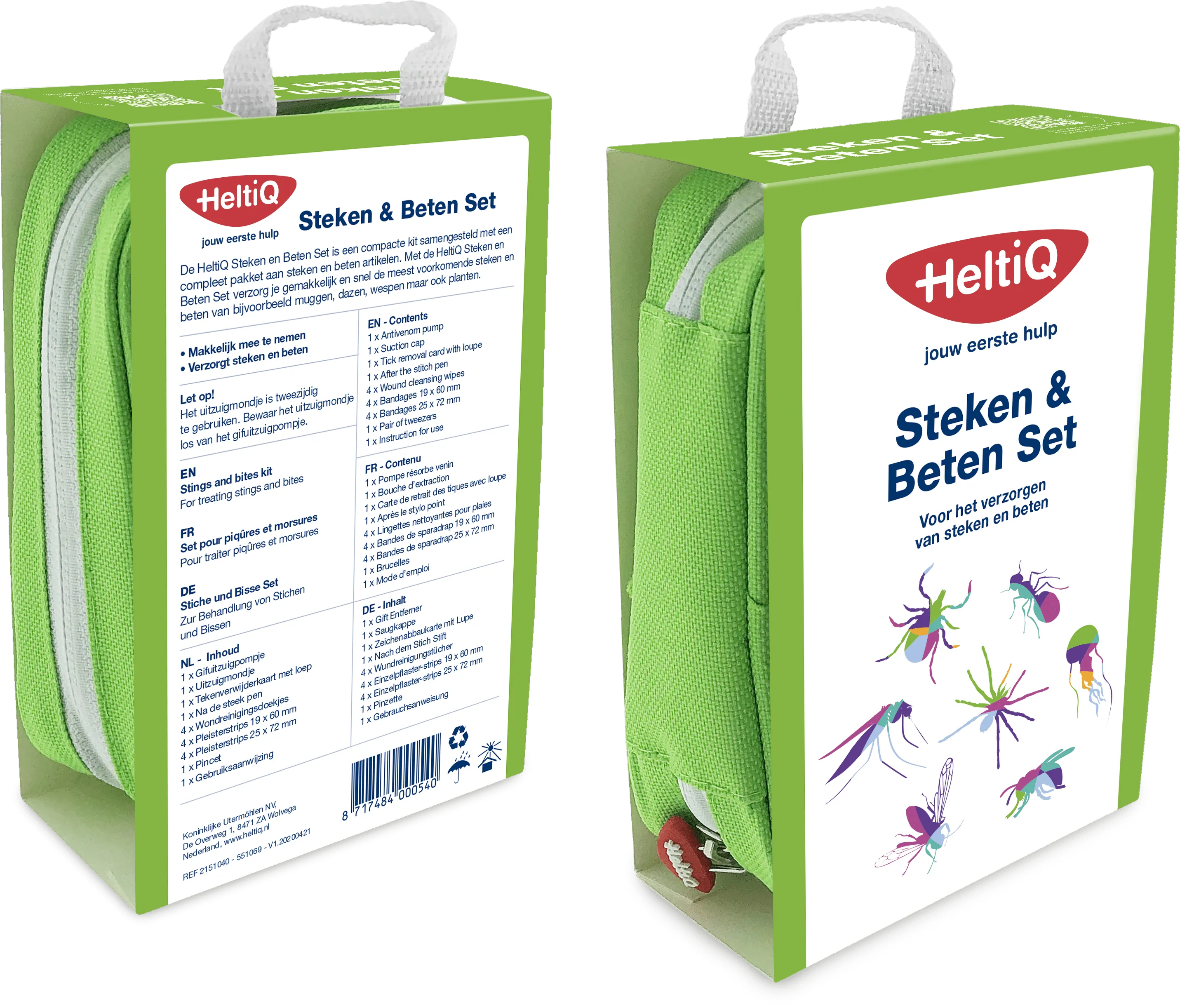 Heltiq steken en Betenset